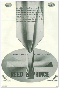 1947 Ad Reed & Prince