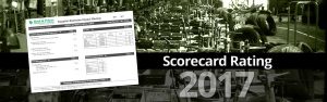 Reed & Prince May 2017 98% Supplier Scorecard Rating